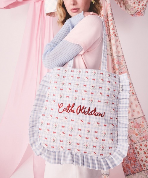 Cath Kidston × Hello Kitty フリルトートバッグ（トートバッグ