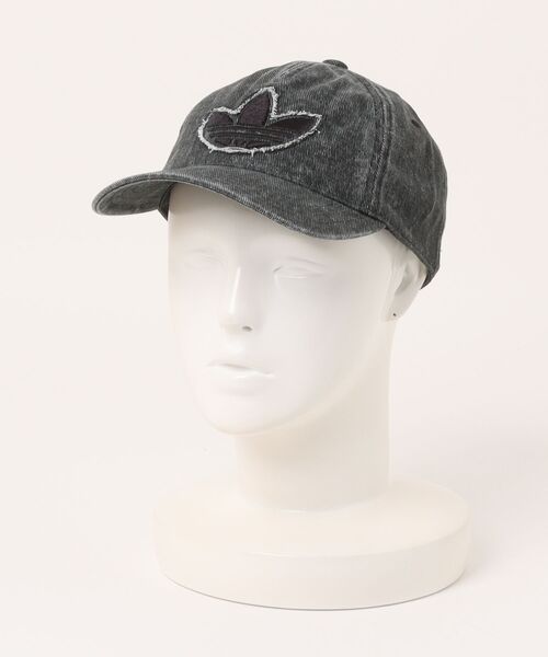 adidas アディダス U TRF WASHED DENIM CAP キャップ KS9319 BLACK