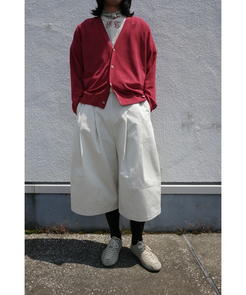 SHINYAKOZUKA(シンヤコヅカ)の「UPCYCLED BAGGY SHORTS(その他パンツ・メンズ・ブラック/ホワイト系その他・SMALL/MEDIUM/LARGE/X-LARGE/X-SMALL)」の4枚目の写真