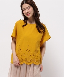 earth music&ecology | 【2016Summer】刺繍スクエアブラウス(シャツ/ブラウス)