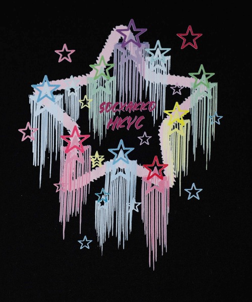 URBAN CHERRY（アーバンチェリー）の「ポップスターロゴプリントクロップドトップス（Tシャツ/カットソー・キッズ・ホワイト/ブラック・160cm/150cm/140cm/130cm/120cm/110cm）」の15枚目の写真