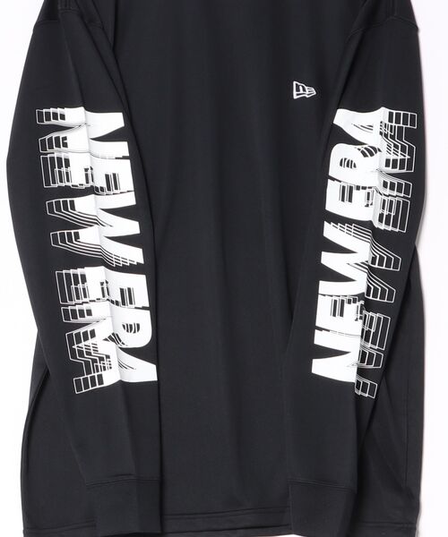NEW ERA(ニューエラ)の「ニューエラ パフォーマンスアパレル 長袖TシャツロンT 袖ロゴ(Tシャツ/カットソー・メンズ・ブラック・XL/L/M/S/XXL)」の16枚目の写真