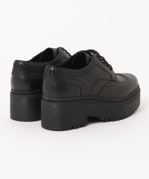 Jeffrey Campbell(ジェフリーキャンベル)の「厚底レースアップシューズ(ドレスシューズ・レディース・ブラック・37)」の2枚目の写真