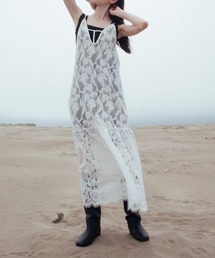 Lace Switching Dress