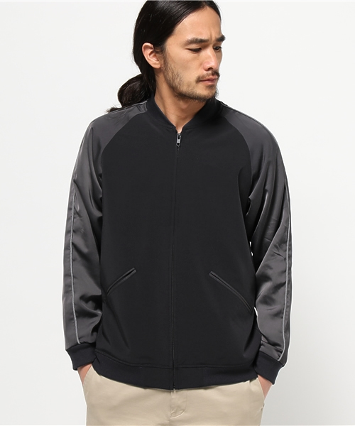 WHO'S WHO gallery(フーズフーギャラリー)の「【GIGGER】モードスカジャン(ブルゾン・メンズ・ブラック/グレー/ネイビー・LARGE/MEDIUM)」の3枚目の写真