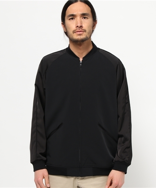 WHO'S WHO gallery(フーズフーギャラリー)の「【GIGGER】モードスカジャン(ブルゾン・メンズ・ブラック/グレー/ネイビー・LARGE/MEDIUM)」の1枚目の写真