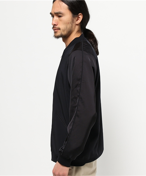 WHO'S WHO gallery(フーズフーギャラリー)の「【GIGGER】モードスカジャン(ブルゾン・メンズ・ブラック/グレー/ネイビー・LARGE/MEDIUM)」の4枚目の写真