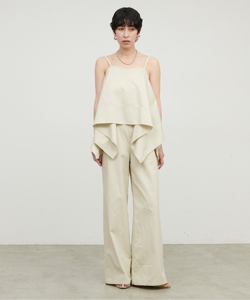 LARUTA（ラルータ）の「【LARUTA】ワイドバギーパンツ（その他パンツ・レディース・ピンク/ライトベージュ・MEDIUM/LARGE）」の4枚目の写真