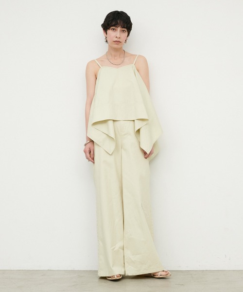 LARUTA（ラルータ）の「【LARUTA】ワイドバギーパンツ（その他パンツ・レディース・ピンク/ライトベージュ・MEDIUM/LARGE）」の7枚目の写真