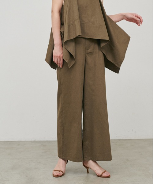 LARUTA(ラルータ)の「【LARUTA】ワイドバギーパンツ(その他パンツ・レディース・ピンク/ライトベージュ・MEDIUM/LARGE)」の15枚目の写真