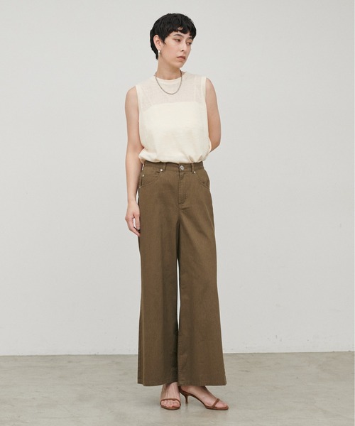 LARUTA(ラルータ)の「【LARUTA】ワイドバギーパンツ(その他パンツ・レディース・ピンク/ライトベージュ・MEDIUM/LARGE)」の13枚目の写真
