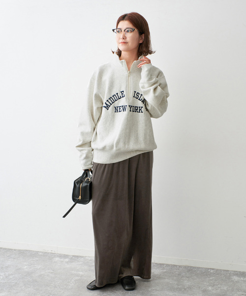 Spick & Span(スピックアンドスパン)の「ベロアイージースカート(スカート・レディース・チャコールグレー/ブラック・36/38)」の7枚目の写真