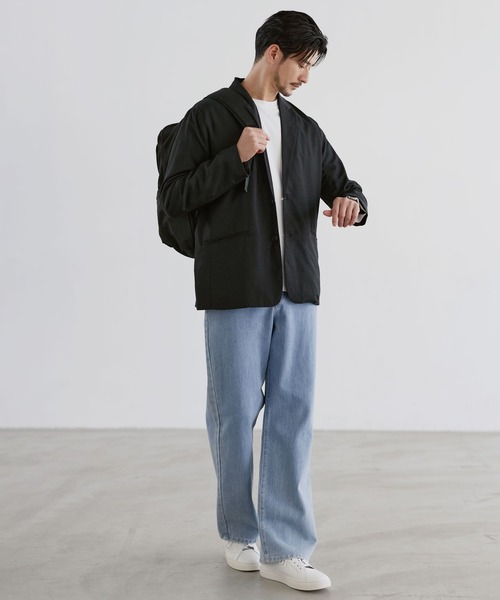 LIL VENDARS(リルヴェンダース)の「Buyer's Select /【セットアップ 2点セット】【防シワ】ウール混シングルテーラードジャケット+2タックストレートパンツ(セットアップ・メンズ・ブラック/チャコール/ブラウン・L/M/S/XL)」の17枚目の写真