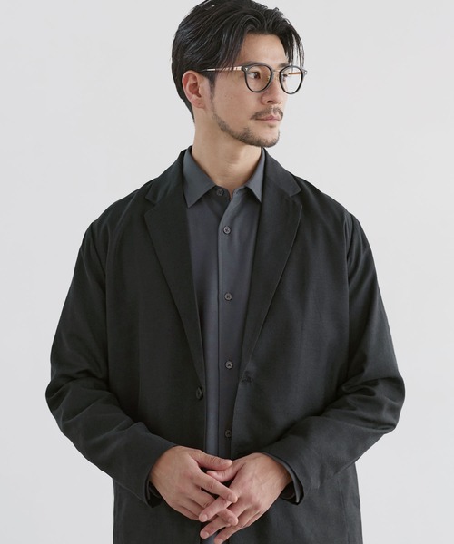 LIL VENDARS(リルヴェンダース)の「Buyer's Select /【セットアップ 2点セット】【防シワ】ウール混シングルテーラードジャケット+2タックストレートパンツ(セットアップ・メンズ・ブラック/チャコール/ブラウン・L/M/S/XL)」の5枚目の写真