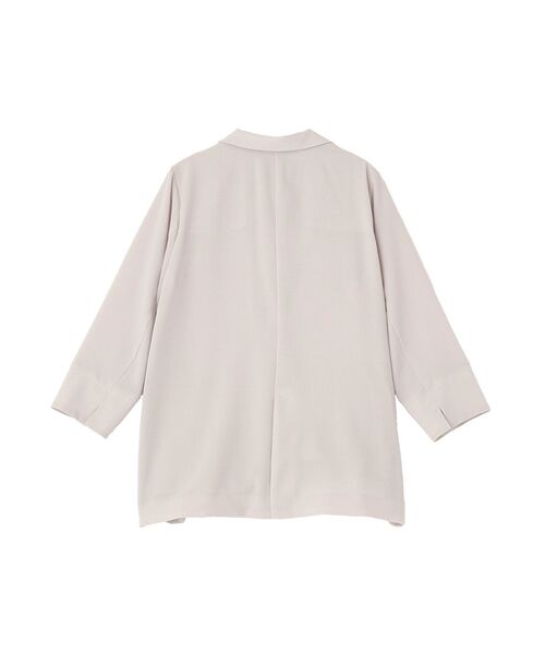 YECCA VECCA(イェッカヴェッカ)の「【UVカット】リネンライクジャケット(テーラードジャケット・レディース・ライトグレー/ネイビー/ブラウン・FREE)」の14枚目の写真