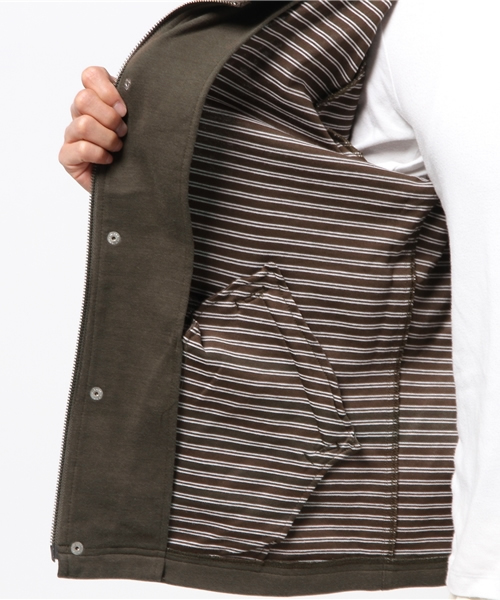 ESSENTIAL GARMENT MEN'S BIGI（エッセンシャルガーメントメンズビギ）の「シンプルデッキパーカー/COOL MAX(クールマックス)  （パーカー・メンズ・ブルー/ネイビー/カーキ・SMALL/SS/MEDIUM/LARGE）」の17枚目の写真