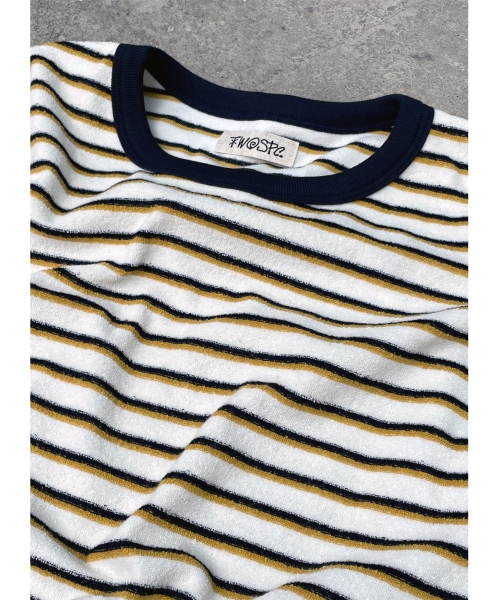 TWOSPC(トゥースペイス)の「テリーリンガーTシャツ(Tシャツ/カットソー・レディース・その他・0/1/2)」の2枚目の写真