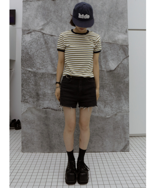 TWOSPC(トゥースペイス)の「テリーリンガーTシャツ(Tシャツ/カットソー・レディース・その他・0/1/2)」の9枚目の写真