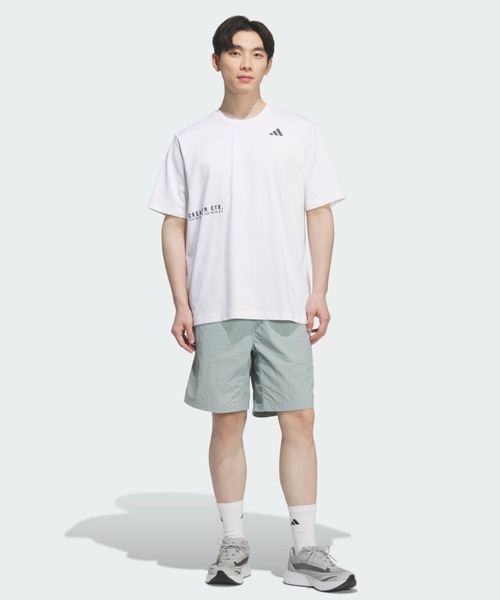 adidas(アディダス)の「マストハブ ルーズフィット ウーブン8インチ バギー ショーツ / ハーフパンツ / アディダス adidas(その他パンツ・メンズ・グリーン系その他・MEDIUM/SMALL/XX-LARGE/LARGE/X-LARGE)」の3枚目の写真