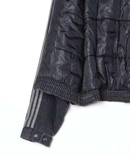 adidas(アディダス)の「ファイヤーバード ジャケット / アディダスオリジナルス adidas Originals(ダウンジャケット/コート・レディース・ブラック・SMALL/XX-LARGE/LARGE/X-LARGE/3XL/MEDIUM/X-SMALL)」の7枚目の写真