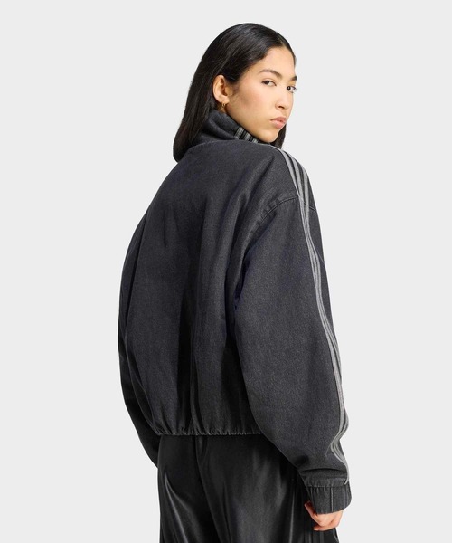 adidas(アディダス)の「ファイヤーバード ジャケット / アディダスオリジナルス adidas Originals(ダウンジャケット/コート・レディース・ブラック・SMALL/XX-LARGE/LARGE/X-LARGE/3XL/MEDIUM/X-SMALL)」の2枚目の写真