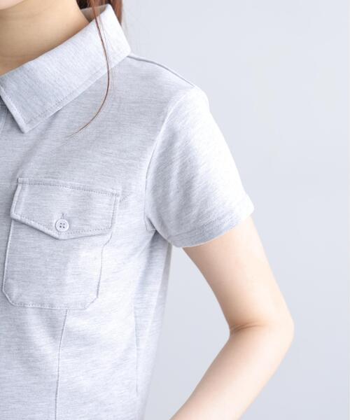 FREE'S MART（フリーズマート）の「コンパクトシャツカットソー（Tシャツ/カットソー・レディース・ピンク/ホワイト/グレー・FREE）」の15枚目の写真