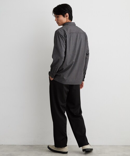 THE SHOP TK (ザ ショップ ティーケー )の「【防シワ/2WAYストレッチ】 リラックス セミワイド イージーパンツ(その他パンツ・メンズ・グレー/オリーブ/ブラック/ベージュ・03/02/04/01)」の7枚目の写真