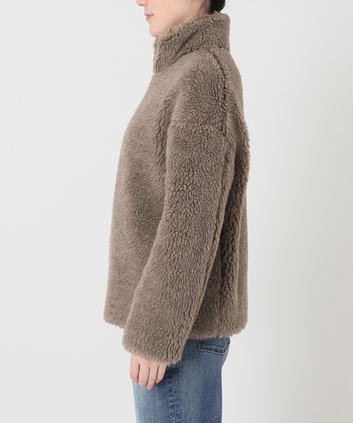 Spick & Span(スピックアンドスパン)の「TICCA / ティッカ WOOLファーブルゾン(その他アウター・レディース・ブラウン系その他・FREE)」の8枚目の写真