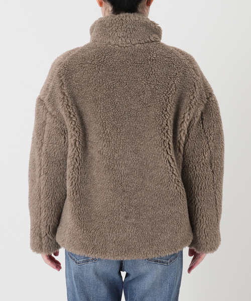 Spick & Span(スピックアンドスパン)の「TICCA / ティッカ WOOLファーブルゾン(その他アウター・レディース・ブラウン系その他・FREE)」の9枚目の写真