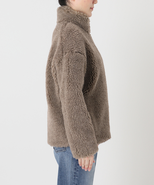 Spick & Span(スピックアンドスパン)の「TICCA / ティッカ WOOLファーブルゾン(その他アウター・レディース・ブラウン系その他・FREE)」の10枚目の写真
