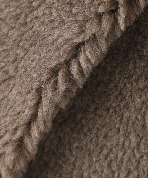 Spick & Span(スピックアンドスパン)の「TICCA / ティッカ WOOLファーブルゾン(その他アウター・レディース・ブラウン系その他・FREE)」の3枚目の写真