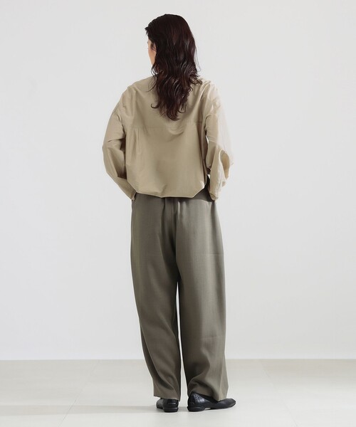 Demi-Luxe BEAMS(デミルクス ビームス)の「イージー バレル パンツ(その他パンツ・レディース・チャコールグレー/ブラウン・38/36)」の13枚目の写真