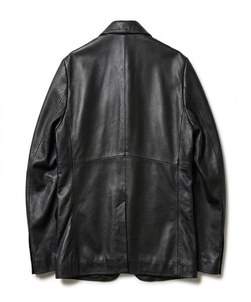NO ID.（ノーアイディ）の「mj11861- ｼｰﾌﾟﾚｻﾞｰｴｯｼﾞ1B-JKT テーラードジャケット(859030-558L)（テーラードジャケット・メンズ・ブラック・1/2）」の19枚目の写真