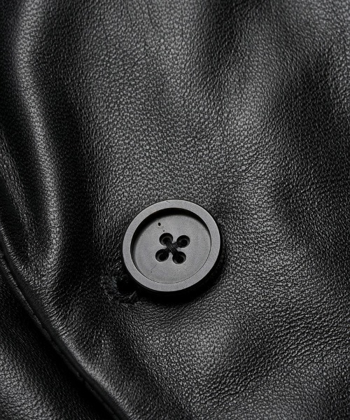 NO ID.（ノーアイディ）の「mj11861- ｼｰﾌﾟﾚｻﾞｰｴｯｼﾞ1B-JKT テーラードジャケット(859030-558L)（テーラードジャケット・メンズ・ブラック・1/2）」の21枚目の写真