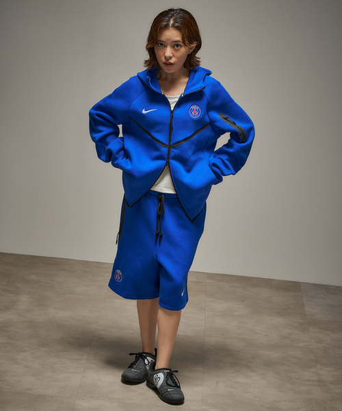 NIKE(ナイキ)の「【NIKE / ナイキ】PSG M NK TCH FLC FZ WR HOODIE(パーカー・メンズ・ネイビー・LARGE/X-LARGE/XX-LARGE/SMALL/MEDIUM)」の7枚目の写真