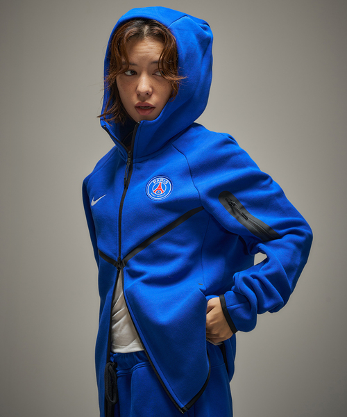 NIKE(ナイキ)の「【NIKE / ナイキ】PSG M NK TCH FLC FZ WR HOODIE(パーカー・メンズ・ネイビー・LARGE/X-LARGE/XX-LARGE/SMALL/MEDIUM)」の13枚目の写真