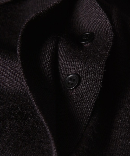 Paul Smith（ポールスミス）の「フラワーエンブロイダリー 長袖ニットポロシャツ / 265254 KN199（ニット/セーター・レディース・オフホワイト/ダークブラウン・MEDIUM）」の14枚目の写真