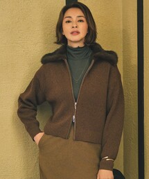 ファーコンビ ブルゾン