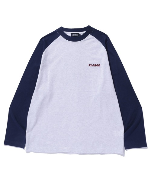 XLARGE(エクストララージ)の「SLANTED OG RAGLAN L/S TEE(Tシャツ/カットソー・メンズ・ブラウン/ネイビー/ブラック/グリーン・S/M/L/XL)」の22枚目の写真