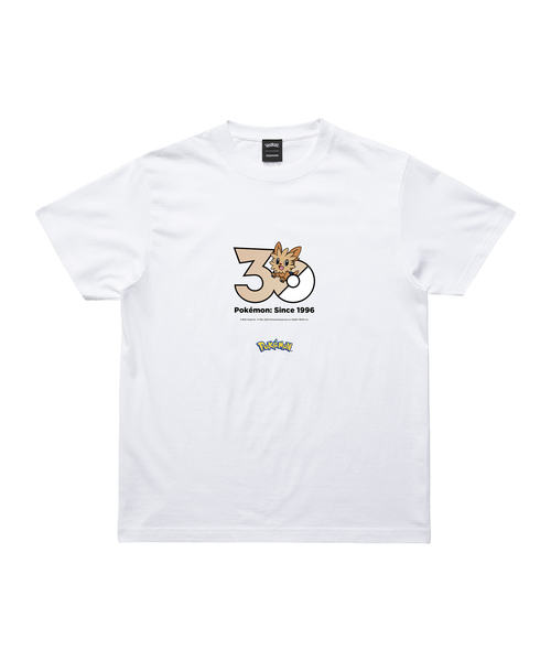 ZOZOSPOT(ゾゾスポット)の「Pokemon 30th Anniversary 1025 T-shirt 「ヨーテリー」(Tシャツ/カットソー・レディース・ホワイト・SMALL/MEDIUM/LARGE/X-LARGE/XX-LARGE/XXX-LARGE/100cm/110cm/120cm/130cm/140cm/150cm/160cm)」の1枚目の写真