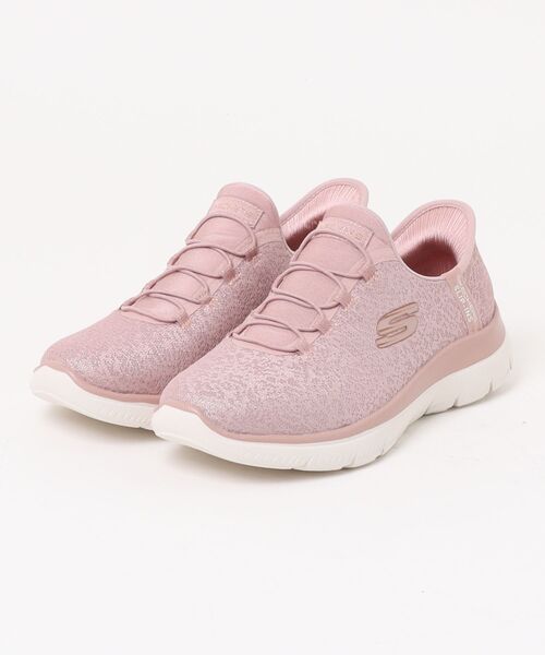 SKECHERS(スケッチャーズ)の「《SKECHERS》SUMMITS-LUNAR GLOW(スニーカー・レディース・ホワイト系その他/ピンク系その他/ブラック×ゴールド・23.5cm/24.5cm/23.0cm/24.0cm/25.0cm)」の3枚目の写真