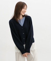 レース ネイビー」に該当するカーディガン/ボレロファッション通販