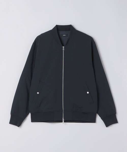 SHIPS(シップス)の「ストレッチ ミリタリー ブルゾン(ブルゾン・メンズ・ネイビー/ブラック/ダークグレー・MEDIUM/LARGE/SMALL/X-LARGE)」の3枚目の写真