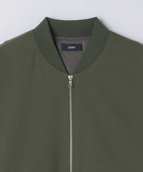 SHIPS(シップス)の「ストレッチ ミリタリー ブルゾン(ブルゾン・メンズ・ネイビー/ブラック/ダークグレー・MEDIUM/LARGE/SMALL/X-LARGE)」の7枚目の写真