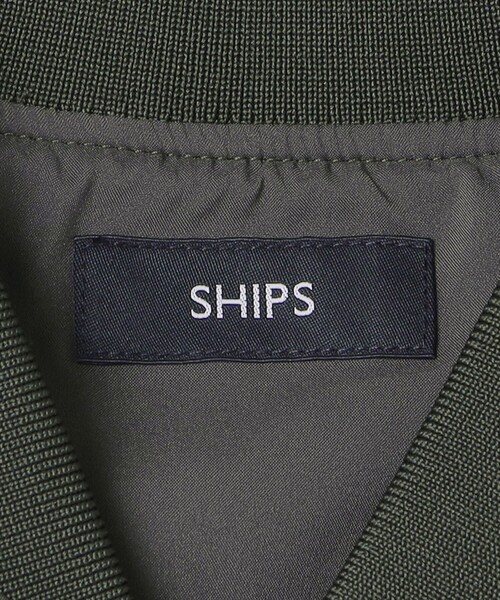 SHIPS(シップス)の「ストレッチ ミリタリー ブルゾン(ブルゾン・メンズ・ネイビー/ブラック/ダークグレー・MEDIUM/LARGE/SMALL/X-LARGE)」の14枚目の写真