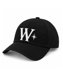 GRISH（グリッシュ）の「Wシンボルロゴ ボールキャップ [ブラック]（キャップ）」