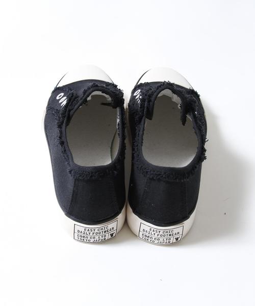 coen（コーエン）の「レギュラーキャンバススリッポン（スリッポン・レディース・ベージュ/ブラック/ライトグレー/ブラウン・SMALL/MEDIUM/LARGE）」の6枚目の写真