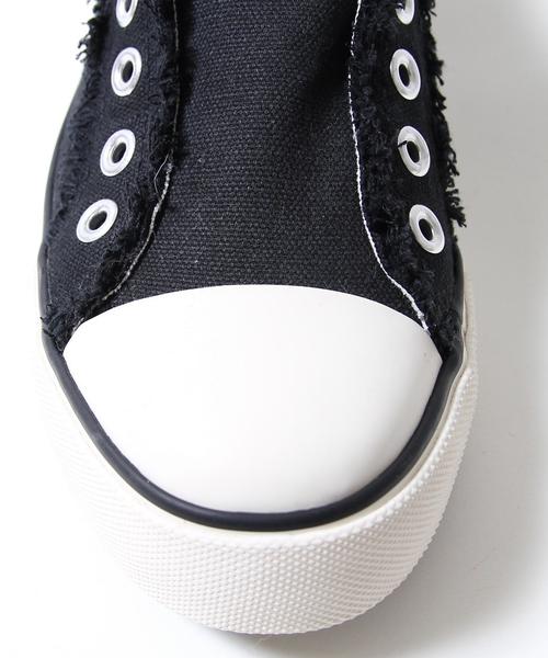 coen（コーエン）の「レギュラーキャンバススリッポン（スリッポン・レディース・ベージュ/ブラック/ライトグレー/ブラウン・SMALL/MEDIUM/LARGE）」の10枚目の写真