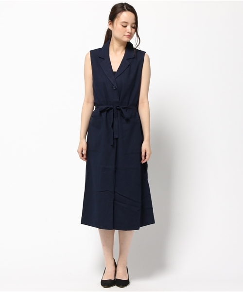 MOUSSY（マウジー）の「MILITARY SH DRESS（ワンピース・レディース・ボルドー/ネイビー/カーキ・FREE）」の4枚目の写真