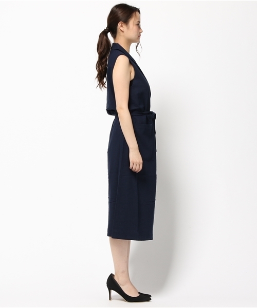 MOUSSY（マウジー）の「MILITARY SH DRESS（ワンピース・レディース・ボルドー/ネイビー/カーキ・FREE）」の5枚目の写真